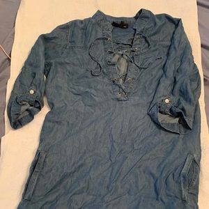 Denim dress